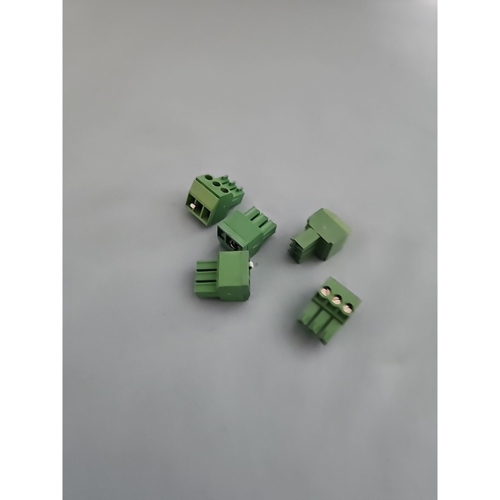 Set Of (5) 3 Pin Terminal Block Connector - Crestron, Speakercraft, B&K, AMX